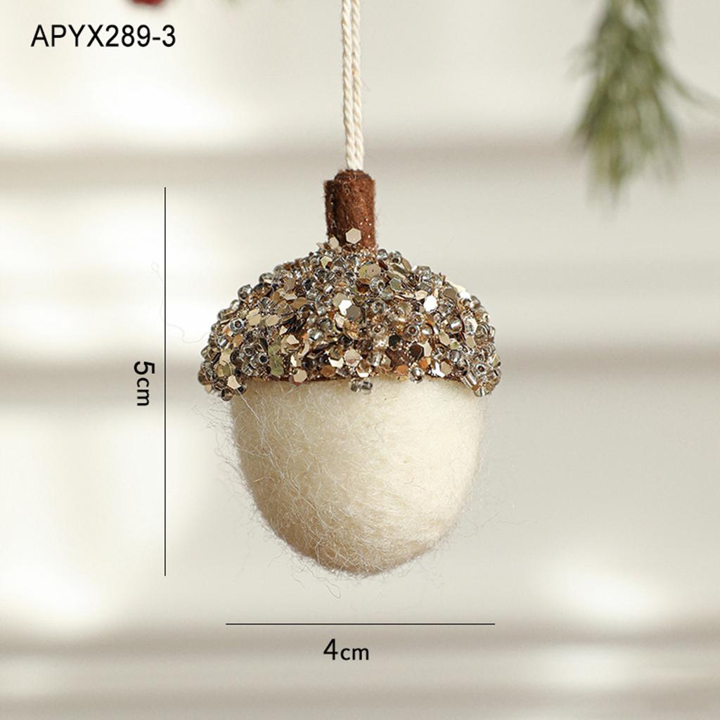 New Christmas Pinecone Felt Christmas Tree Pendant, Pendant, Christmas Atmosphere Set Decoration Items