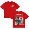 Rapper Junior H Album Cover High Quality T Shirt Unisex Women Aesthetic Short Sleeve Double Sided Print Y2K Oversized Tee Teenagers