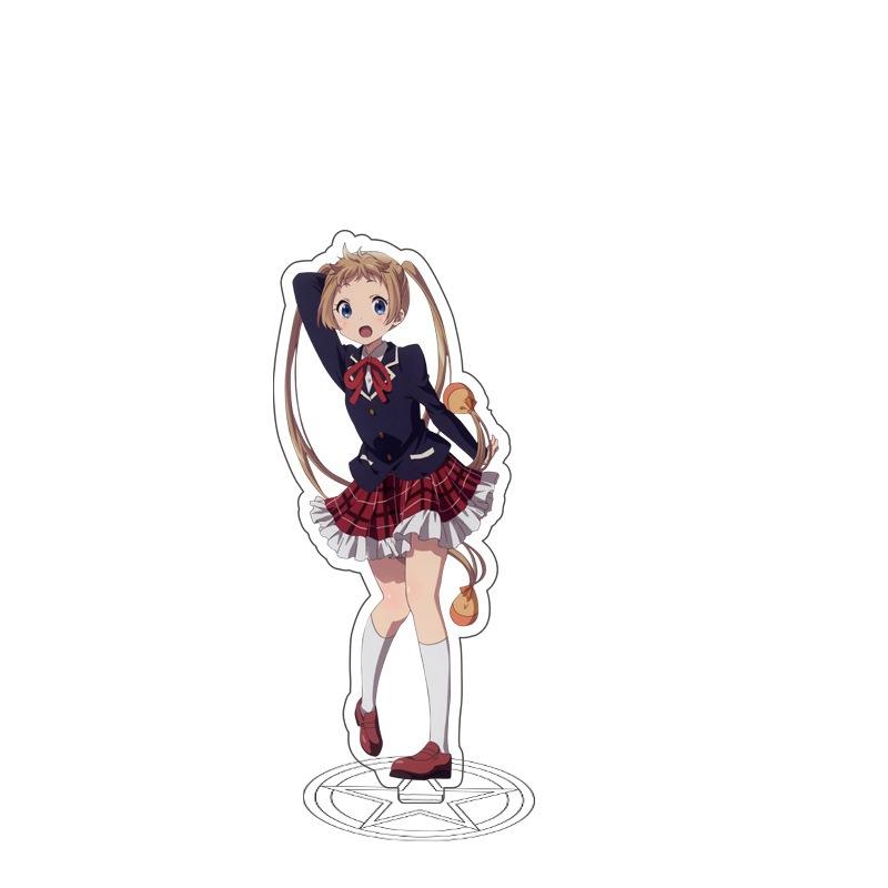 15cm Anime Take On Me Takanashi Rikka Acrylic Stand Action Figure Toy Figures Desktop Home Decoration
