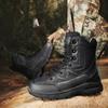 Fashion Men Boots Desert Tactical Boots High Top Outdoor Hiking Shoes Ankle Work Safty Sneakers