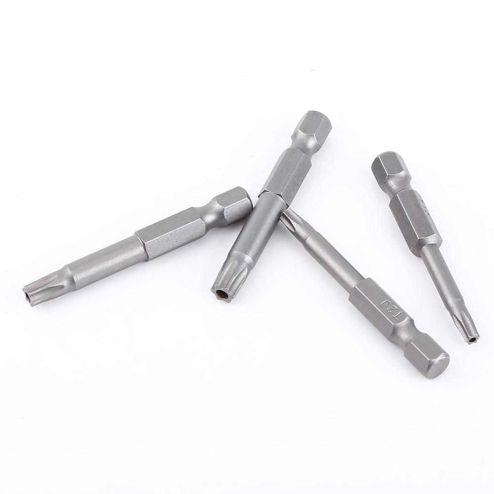 12pcs 1 4 Inch Shank 50mm S2 Steel Magnetic Star Head Screwdriver Bits Set T5 T40