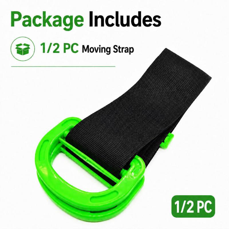 Furniture Carrying Strap Adjustable Length Moving Belt Heavy Box Lifter for Home Office Relocation Max Load 100 KG