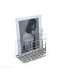 Ins Minimalist Iron Desktop Storage Rack Book Organizer Table Metal Organizing Rack Bookshelf Desk Multi-Functional Storage Rack
