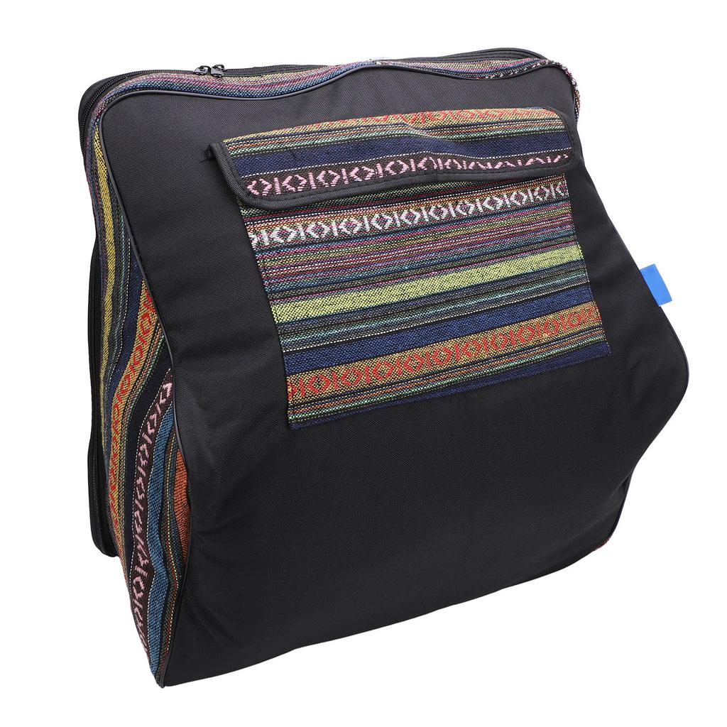 Accordion Backpack Ethnic Style Cotton Fabric Water Proof Shoulder Bag 48‑120 Bass Instrument Bag fo