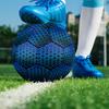 1pc Blue Geometric Foot-Friendly, Anti-Slip and Wear-Resistant, High Elasticity, Size 5 Indoor/Outdoor Universal Soccer Ball/Football Q61071