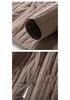 Women's 2024 Stylish Mid-Length Loose Quilted Ribbed Hooded Down Jacket