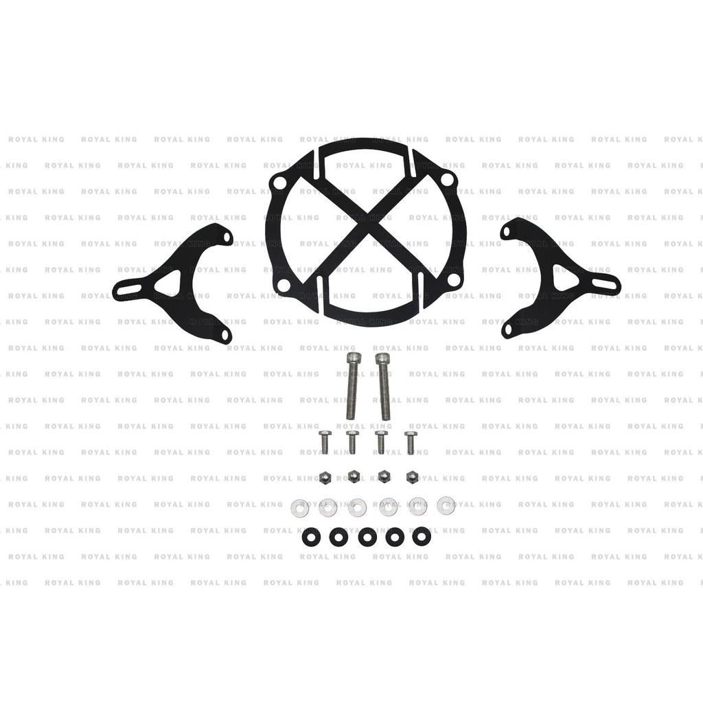 Black "Cross Headlight Grill" Fit For Royal Enfield Scram & Himalayan 411