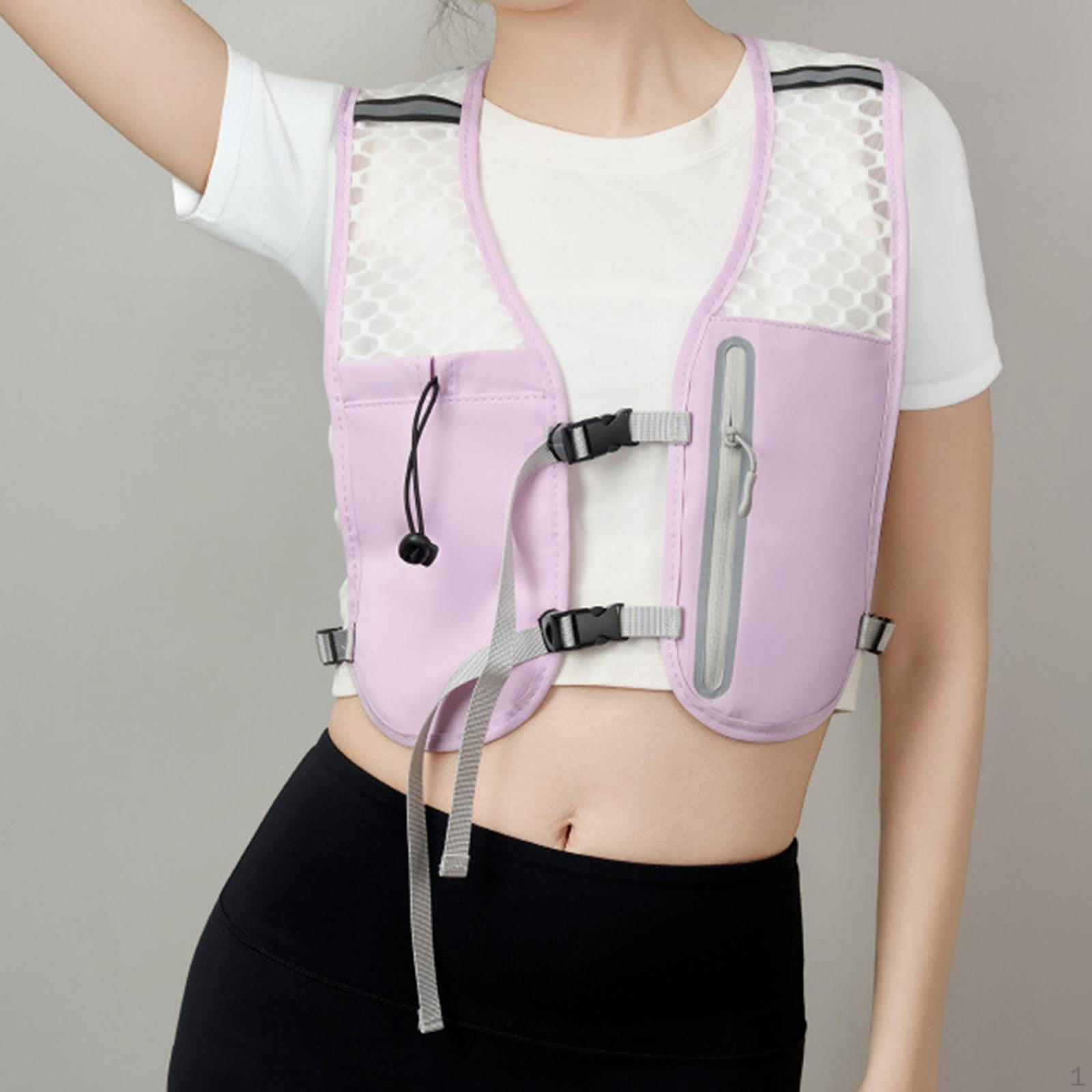 

Backpack Running Vest for Trail Traveling Race фіолетовий