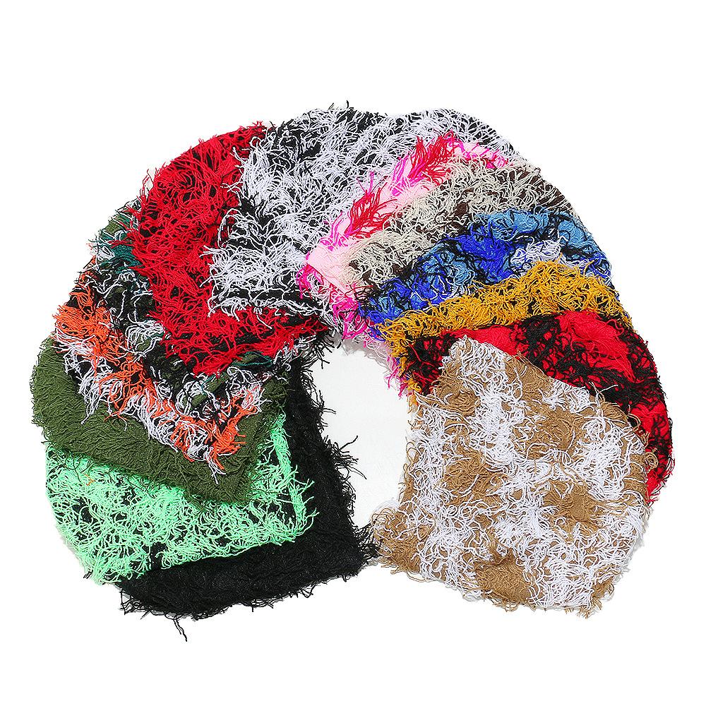 Popular Mao Mao Hat Balaclava Hat Doudou Hat Autumn and Winter Outdoor Warm Knitted Hat for Men and Women