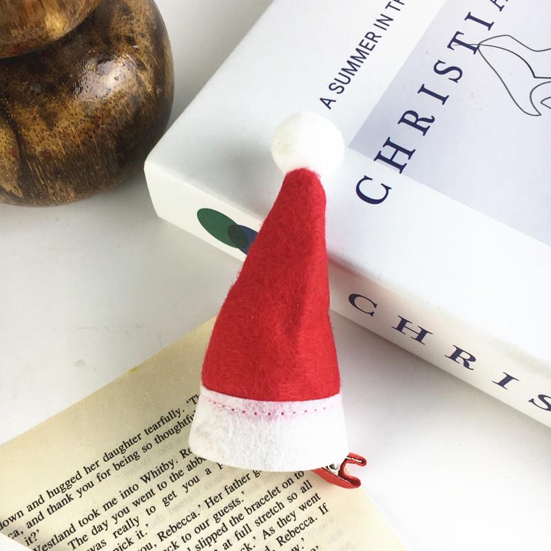 

Christmas Hat Hair Clip - Cute Holiday Costume Accessory for Children & Adults