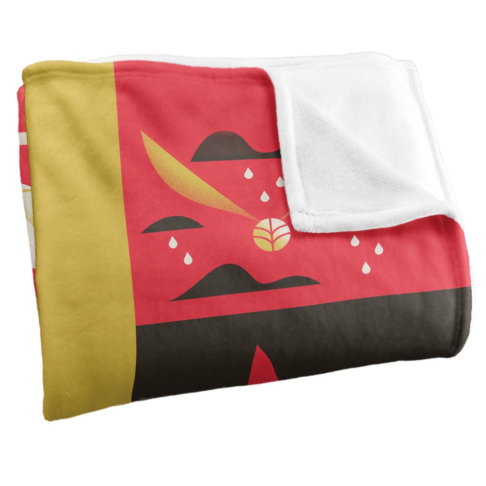 HARRY POTTER Icons Silky Supersoft Blanket