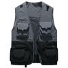 Men S Outdoor Multi Pocket Fishing Photography Casual Vest