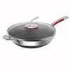 Lilang 316 Stainless Steel Non-stick Induction Wok with Lid