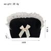 New Lace Makeup Bag Butterfly Knot Toiletry Storage Bag for Girls Sanitary Napkin Wash Bag Fresh Sweet Style Cosmetic Case