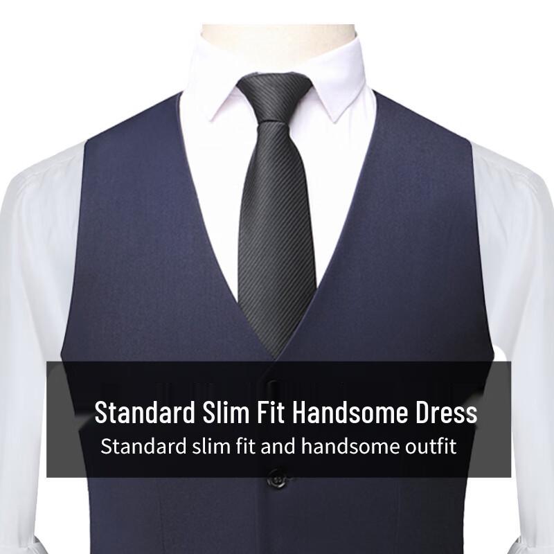 ROMON Men's Business Casual Suit Vest