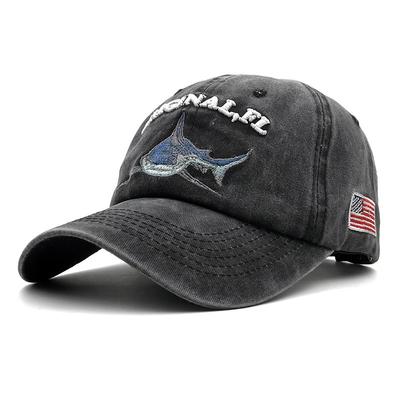 Cappellino da Baseball con Squalo Lavato per Uomo e Donna Cappellino Cappello da Sole Wishebay