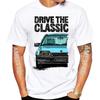 Conduce el Clásico Opeles Kadett E Modelo Tardío Camiseta Hombre Manga Corta Blanco Vintage Casual Genial Camisetas para Chicos Tops para Hombre