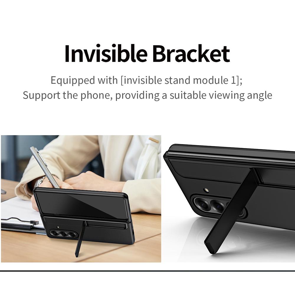 For Samsung Galaxy Z Fold7 5G Case Kickstand Hard PC Slim Phone Cover with Stylus