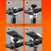 SinceTop Bicycle Phone Motorcycle Phone Holder with Universal Front Bicycle Handlebar Mount C 2nd with Quick Release for Mountain Road and Motorcycles