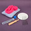 DIY Plush Dolls Set Handcraft Make Tool Needling Felting Kits Needle Felt Kits Handmade DIY Felting Kits Needle Felt Set