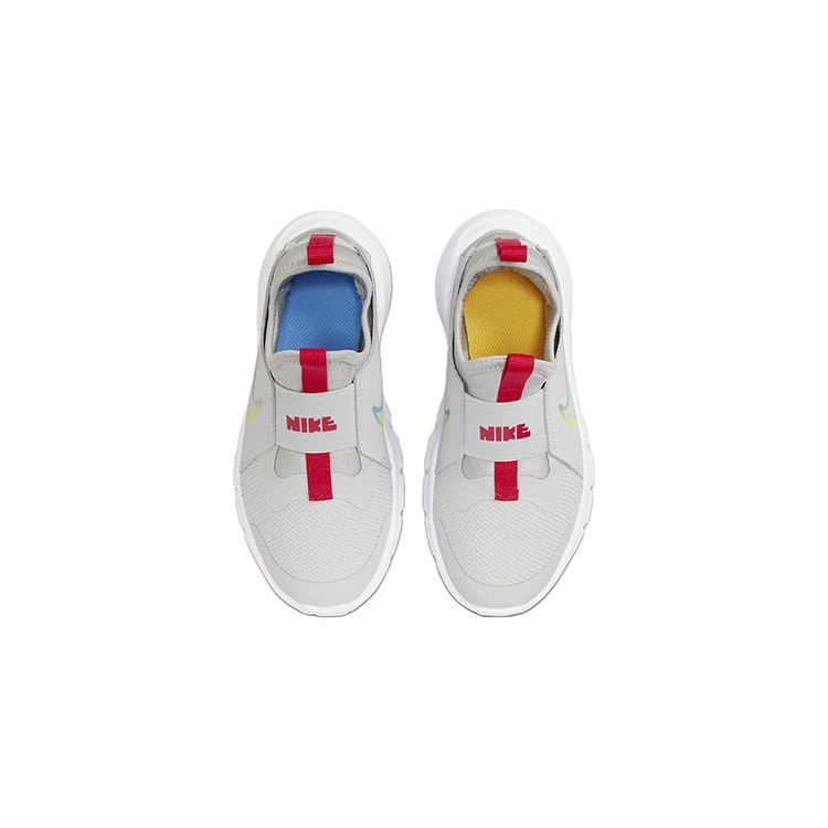 Nike Flex Runner 2 PS Szare Wielokolorowe Trampki Dziecięce Szaro-Mglisty Jasny Szary Dymny Szary Zdjęciowy Niebieski DJ6040-004