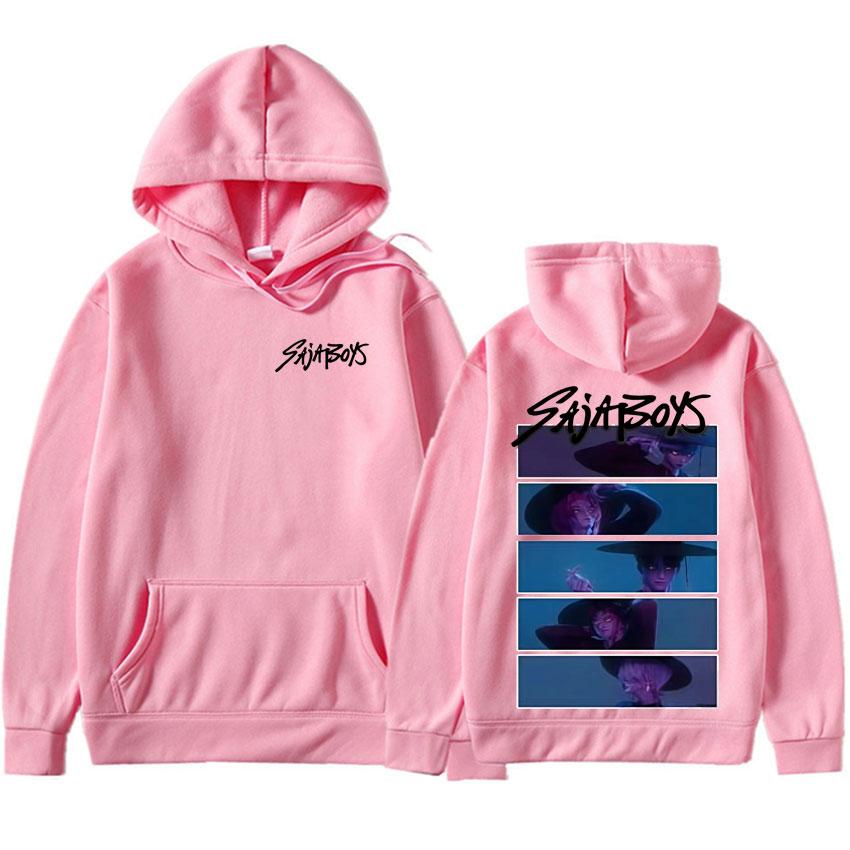 Demon Hunters Saja Boys Glow in The Dark Hoodie Long Sleeve Y2k Sweatshirts Casual Gothic Oversized Casual Unisex