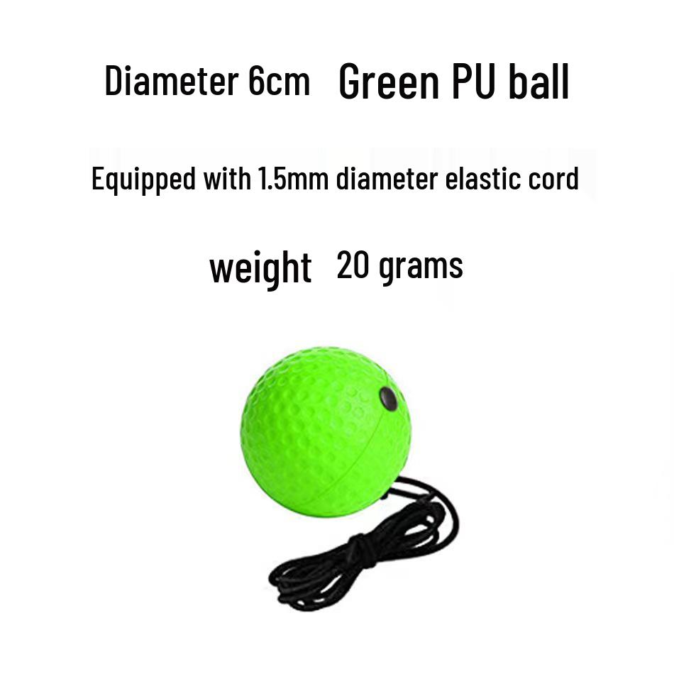 Head-Mounted Boxing Reaction Ball for Stress Relief and Fitness Training