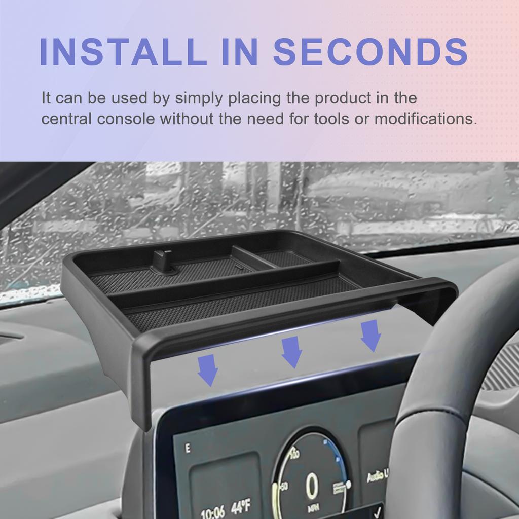 Center Console Dashboard Storage Tray For 2025 2025 Honda Prologue EV /Acura ZDX Armrest Storage Box Organizer Car Accessories