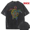 Turtle Graphic Sea Animal Vintage Hawaiian Turtle Summer Fall Clothes Aesthetic Limited Time Special Streetwear
