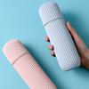 Portable Travel Toothbrush Holder, Toothpaste & Toothbrush Case, Bathroom Organizer Storage Cup, Toiletries Travel Accessories