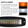 Universal 7.3 Inch 54W Dual Colors Combo Led Work Light Car Off Road Drl Fog Light