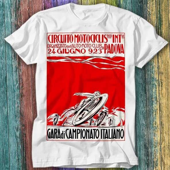 

1923 Italian Motorcycle Race T Shirt Top Tee 529 4XL