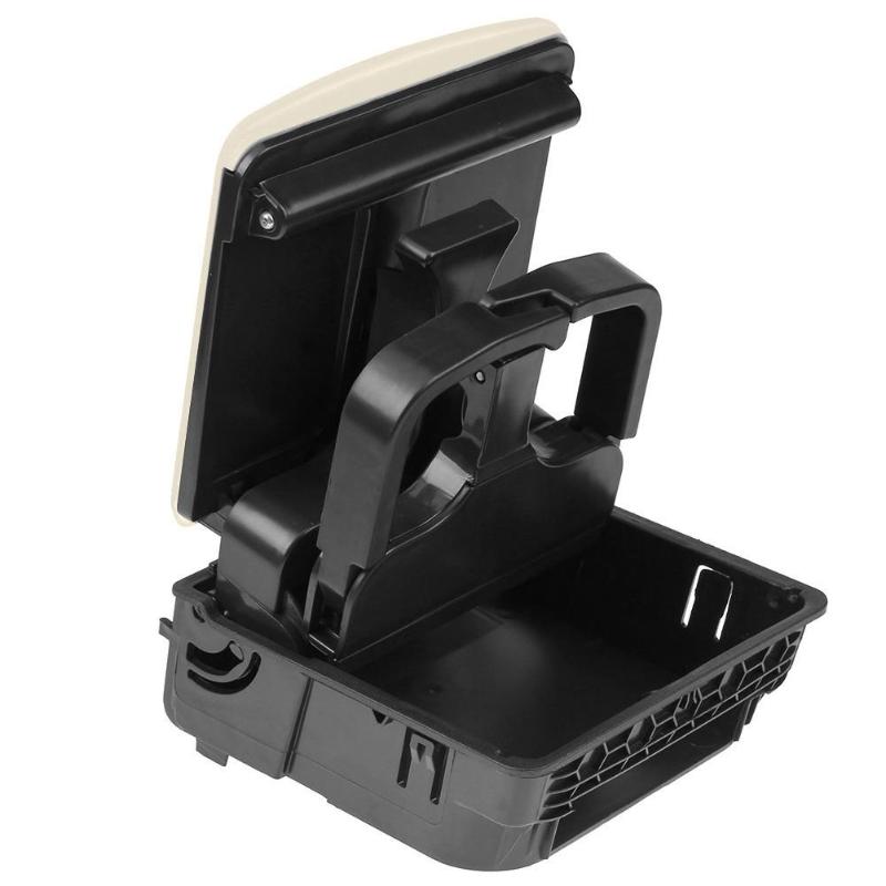 Central Console Armrest Rear Cup Drink Holder For Jetta Golf 6 MK6