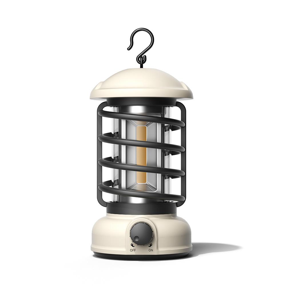 New outdoor retro camping lamp atmosphere tent lamp camp lamp COB battery lighting hanging lamp