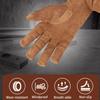 1Pair Leather Welding  Gloves Hand Protection Labor Protective Gloves  Picking Heavy Lifting