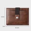Men Wallet Soft Leather Multi Card Slot Vintage Small Wallet for Male Student