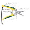 Pruner Garden Scissors Professional Sharp Bypass Pruning Shears Tree Trimmers Secateurs Hand Clippers For Garden Beak Scissors