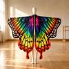 Butterfly Cape with Face Piece and Headband One-Size 3-Piece Set Comfortable