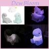 Encantadora Lámpara de Noche LED de Unicornio Para Bebé Niños Habitación de Niños Juguete Decoración