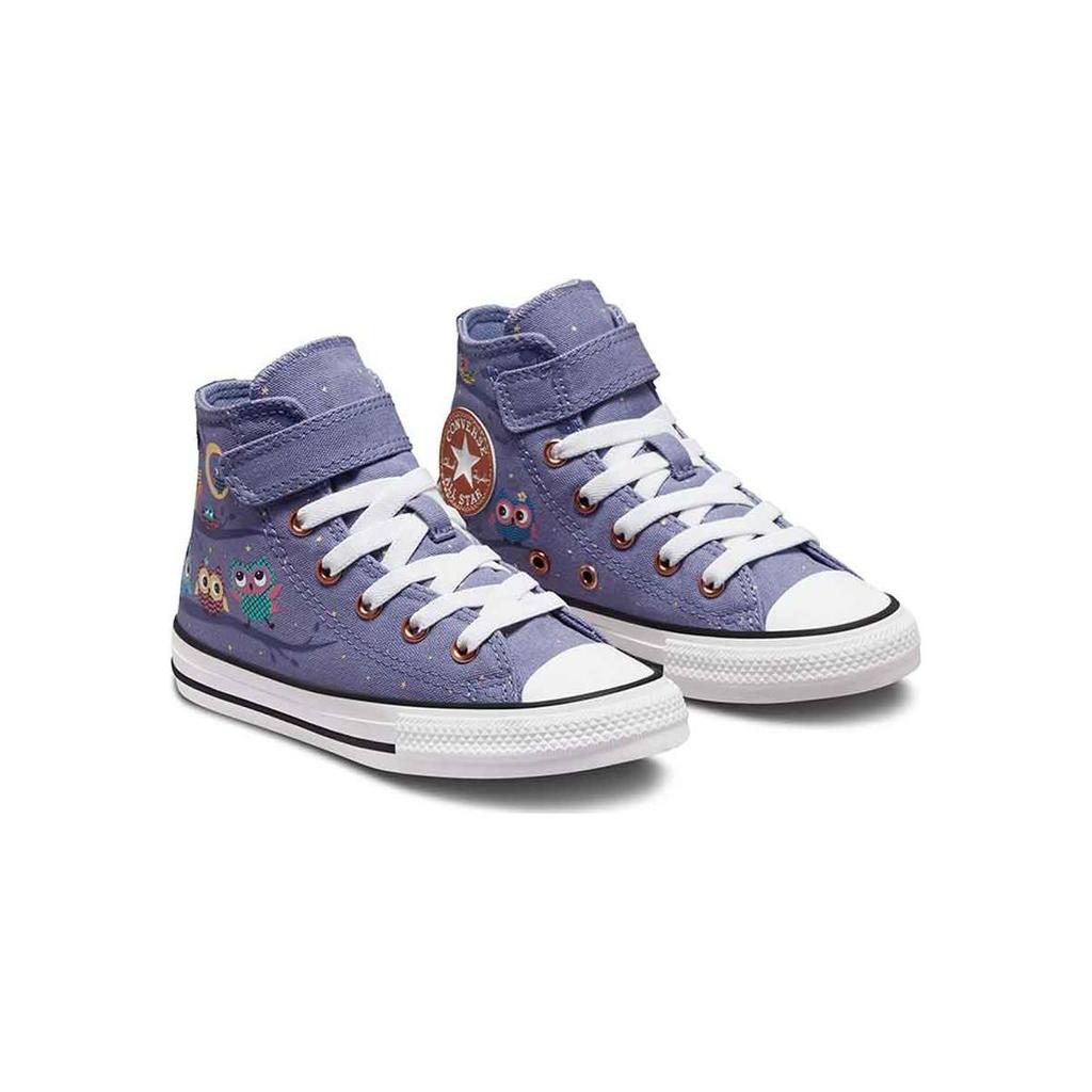 Converse Chuck Taylor All Star Easy-On Canvas High-Top Kids Shoes Kids Sneakers Purple A03189C