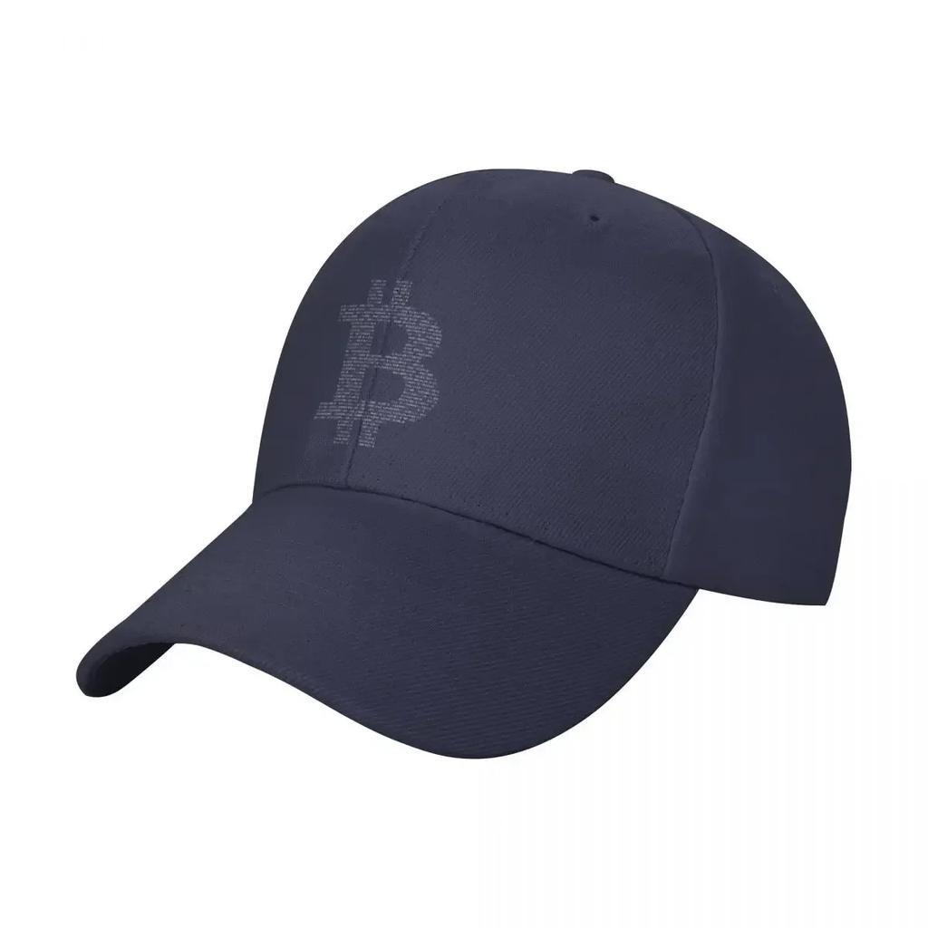 Bitcoin Binary Black Baseball Cap Vintage Snapback Cap F Beach Luxury Woman Mens
