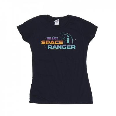 Womens/Ladies Lightyear Last Space Ranger Text Cotton T-Shirt