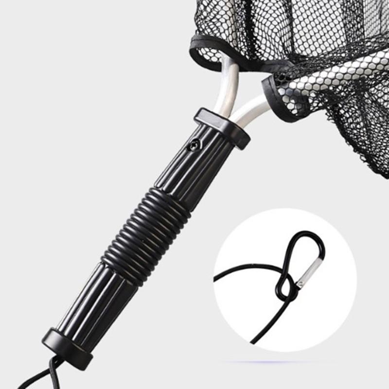 Fishing Net Fishing Tackle Tools for Adult Small Landing Net with Comfortable Grip Handle Fishing Landing Net Portable
