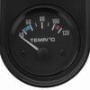Gauge Temperature Gauge Garden Indoor Kitchen Office Accessories Parts Replacements 1 Pc 1/8” NPT 52mm Black Dial