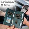 For Samsung Galaxy A73 A56 A55 A54 A53 A36 A35 A34 A26 A25 A16 A15 Wallet Case 10-Card Holder Soft Magnetic Snap Shoulder Strap