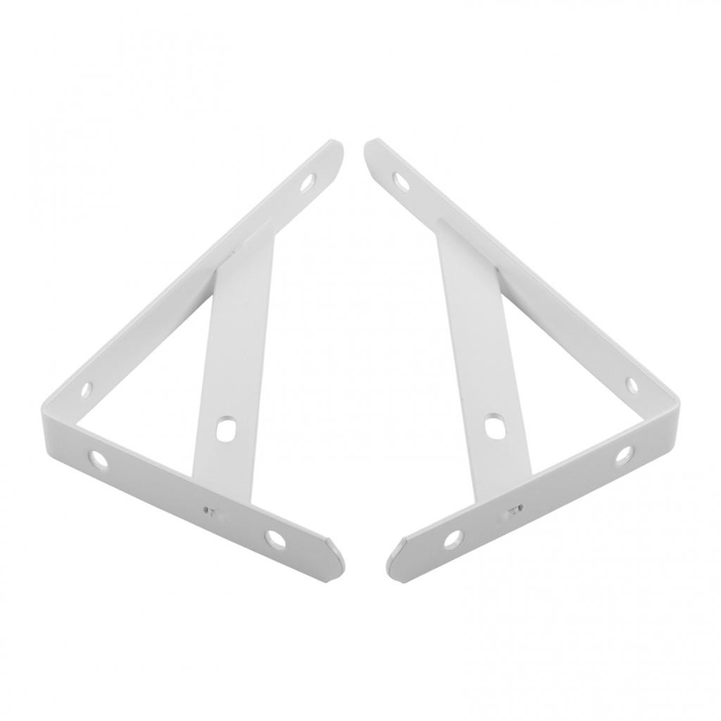 For 2 X Metal Shelf Bracket L Shape Thickened Corner Shelf Right Angle Bracket