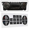 Car Button Repair Sticker Various Styles Car Stickers