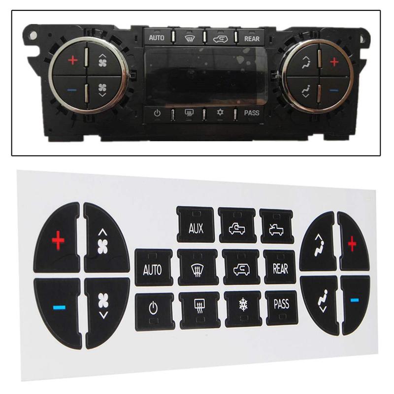 Car Button Repair Sticker Various Styles Car Stickers