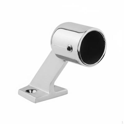 Yacht Guardrail Support Boat Handrail Stanchion Base Stainless Steel Rail