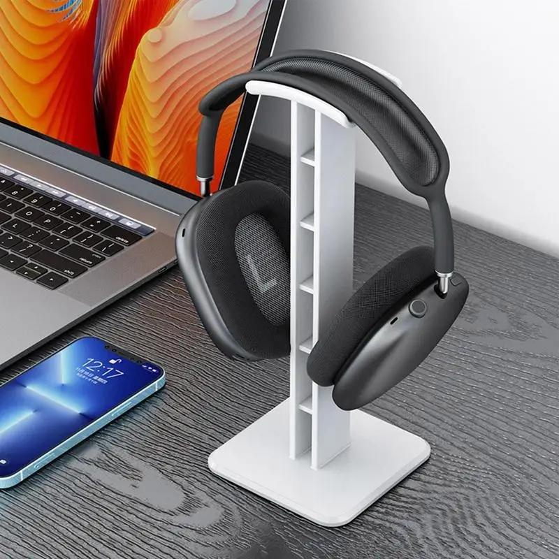 New One-piece Headphone Holder Headset Hook Stand ABS+PC Headphone Holder For Gaming Headsets Desk Accessories Universal